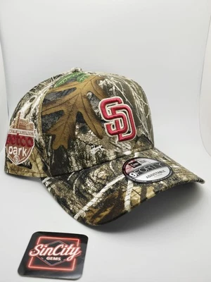 New Era San Diego Padres Realtree Camo 9Forty A-Frame Snapback Hat Cap - Image 1 of 4