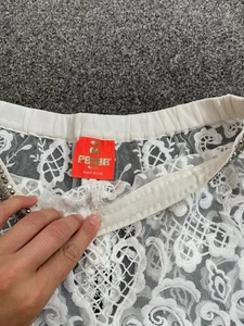 White Pacha Ibiza River Island Women’s Shorts Size Small - Picture 1 of 3