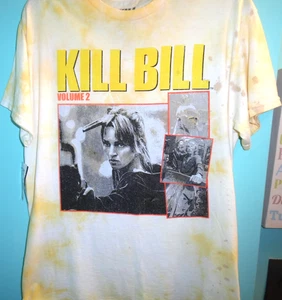 Kill Bill: Volume 2 Yellow Uma Thurman T-Shirt Unisex Medium - Picture 1 of 5