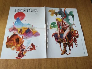 1976 LANCIOSTORY FANTASY PREISTORIA YOR HOR  VINTAGE POSTER GIORNALINO - Foto 1 di 1