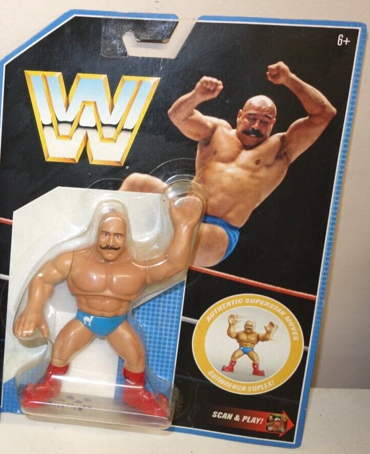 WWE Mattel Iron Sheik Retro Figure Series 8 - Image 1 of 1