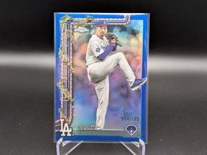 2025 Topps Holiday BLAKE SNELL #HC135 Chrome Blue Refractor /199 - Bild 1 von 2