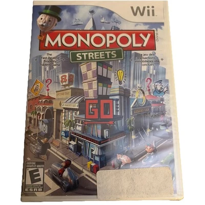 Nintendo WII Monopoly Streets EA Games Video Game New Sealed - Image 1 of 2