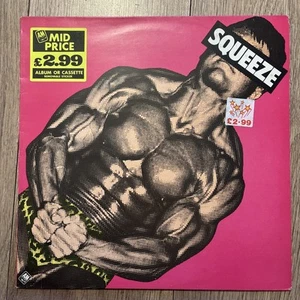 Squeeze Squeeze S/T Vinyl LP 1982 UK Re-issue EX+/EX Album Record - Foto 1 di 6