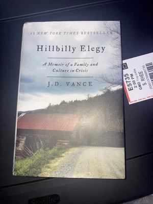 JD Vance SIGNED Hillbilly Elegy RARE Vice President VP Hardcover First Edition  - Imagem 1 de 2