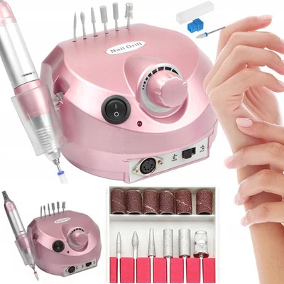 45000 U/Min Nail Drill Machine Elektrische Nagelfräser Maniküre Pediküre Set - Bild 1 von 4