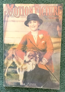 OCTOBER 1917 MOTION PICTURE MAGAZINE~NICE PHOTOS & INTERESTING ARTICLES - Picture 1 of 14