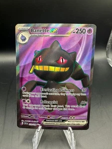TCG POKEMON BANETTE EX FULL ART HOLO SECRET RARE 229/198 - Picture 1 of 2