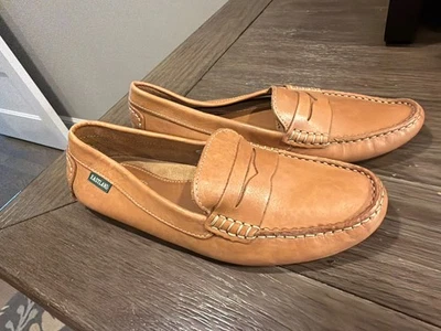 Eastland верблюд коричневый кожаный Patricia без шнуровки Penny мокасины вождения Moc женщин 8 М - Изображение 1 из 4