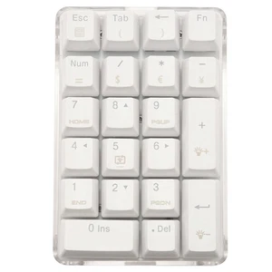 21 Tasten  Hintergrund Beleuchtete Mechanische Ziffern  Tastatur mit Ki4695 - Bild 1 von 9