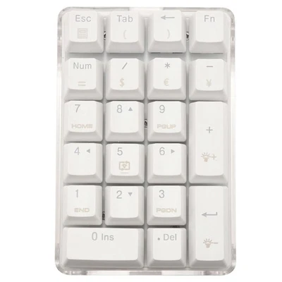 21 Tasten  Hintergrund Beleuchtete Mechanische Ziffern  Tastatur mit Ki4695 - Bild 1 von 4