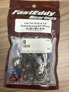 FastEddy Bearings TFE133 Losi Ten SCTE & 2.0 Sealed Bearing Kit *NEW* - Picture 1 of 1