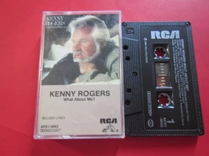 Kenny Rogers What About Me? 1984 cassette tape tested/listen free ship - Picture 1 of 4