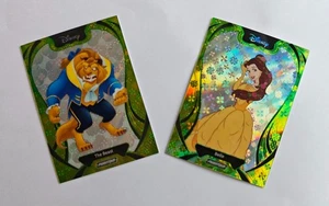 BELLE BEAST 2025 KAKAWOW DISNEY PHANTOM LUCKY CLOVER PRIZM /395 LOTX2 - Picture 1 of 2