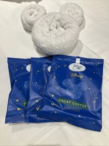 New Walt Disney Joffrey’s Coffee DECAF Company Resort Blend Dark Roast Lot of 3 - Picture 1 of 11