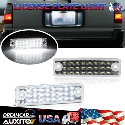 2 luces LED de matrícula para Toyota 4Runner 2001-2022 Toyota Sequoia 1996-2022 Foto 1 de 4