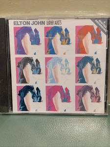 Elton John Leather Jackets (CD, 1986, US, Geffen) - Picture 1 of 6