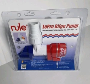 Regel LP900D Lopro Bilgenpumpe 900 GPH nicht automatisch NEU 2023 kostenloser Versand - Bild 1 von 8