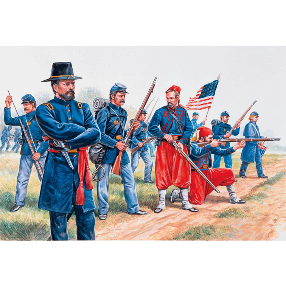 510006012 - Italeri 1 72 Nordstaaten Infanterie und Zuaves