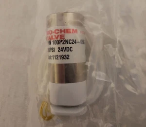 NEW BIO-CHEM 100P2NC24-05S Electromagnetic Pinch Valve 24VDC - Quick Shipping! - Picture 1 of 4