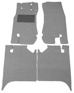 Teppich, Fußmatten für Rolls Royce Silver Shadow 2 LHD Velour Grau - Picture 1 of 1