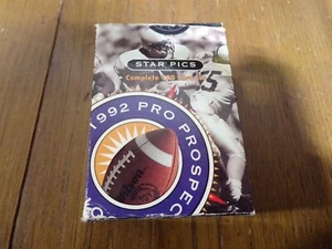 Juego completo abierto Pro Prospects Star NFL 1992 casi nuevo/como nuevo 031124NPT - Imagen 1 de 1
