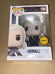 Funko Pop The Witcher - Geralt Vinyl Figure #1192 - Limited Chase Edition 'New' - Imagen 1 de 7