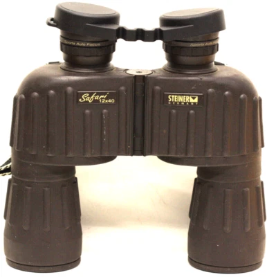 STEINER safari  12x40  binoculars         nice rugged     great view big   power - Image 1 of 4