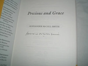 ALEXANDER McCALL SMITH - Precious And Grace SIGNED Hb - No. 1 Ladies Detectives - Picture 1 of 2