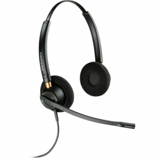 Plantronics EncorePro HW520 Black Headband Headsets