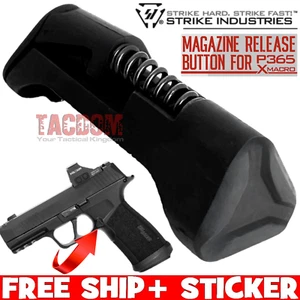 Strike Industrie EXTENDED OVER OEM Magazine release SPRING for S I G P365 XMACRO - Picture 1 of 7