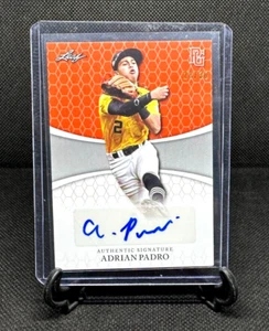 ADRIAN PADRO 2023 Leaf Perfect Game Showcase Orange Auto Prospect RC /30 - Picture 1 of 2