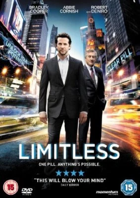 Limitless DVD (2011) Robert De Niro, Burger (DIR) cert 15 FREE Shipping, Save £s - Image 1 of 2