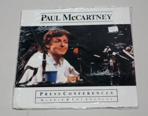 PAUL McCARTNEY Press Conferences Madrid-Los Angeles - White Vinyl UK - SEALED - Picture 1 of 2