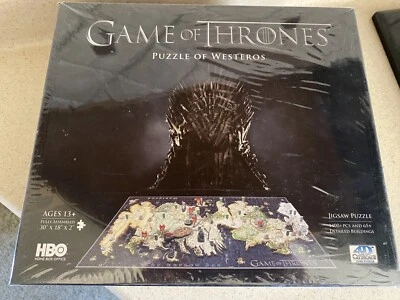 Juego de Tronos PUZZLE de WESTEROS Rompecabezas 1400+ Piezas 4D Paisaje Urbano - SELLADO - Foto 1 de 4