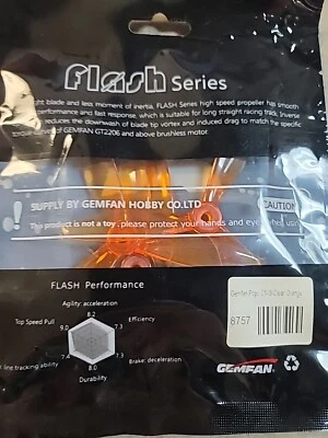 Gemfan Popo 5149-Clear Orange - Image 1 of 2