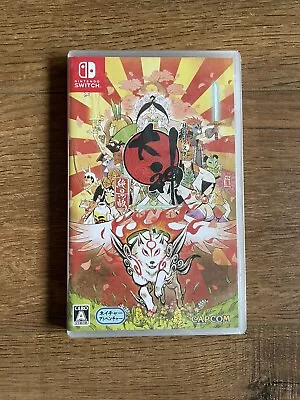 OKAMI: ZEKKEIBAN New Physical NINTENDO SWITCH Game Japanese Import US Seller - Image 1 of 4