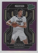2022-23 Panini Prizm Draft Picks Rated Prospect Purple /75 Zach Edey #RP-ZED