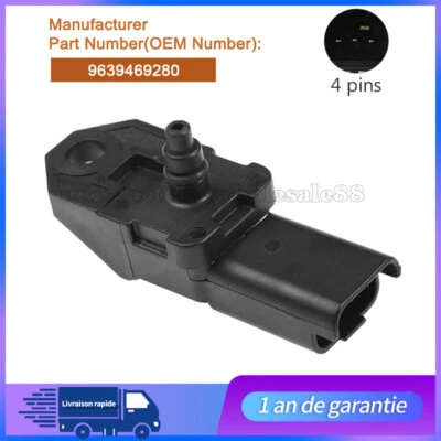 Capteur Pression Suralimentation Pour Citroen Peugeot 1.6 2.0 HDi 1920CZ Neuf - Image 1 of 4