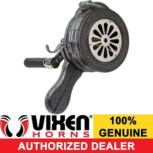 HANDHELD LAUTE HANDKURBEL MANUELL BETRIEBENER LUFTANGRIFF ALARM METALL TRAGBARE SIRENE - Bild 1 von 10