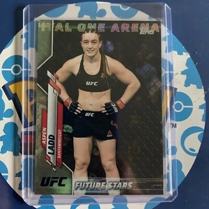TOPPS UFC 2020 RAINBOW FOIL INSERT CARD - 80 ASPEN LADD - FUTURE STARS - Picture 1 of 1