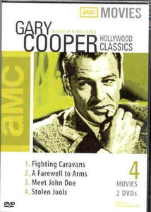 NEW DVD AMC 4 Gary Cooper Classics - Meet John Doe - Farewell to Arms - Imagen 1 de 1