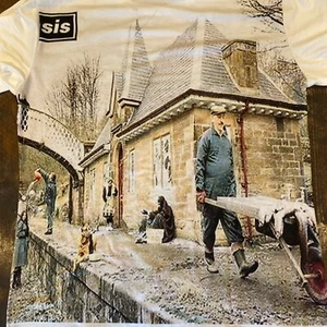 Oasis/Liam&Noel’Homage’DOUBLE-Sided Print.TechDry;VGC&V.Rare’Unique(See Similar - Bild 1 von 7