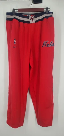 New Jersey Nets Adult XXL Warm Up Pants Patterned After 1977 By Team Nike Sports Cover