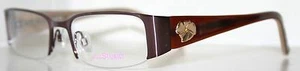 JILL STUART 016 DARK BROWN New Rimless Optical Eyeglass Frame For Women - Picture 1 of 2