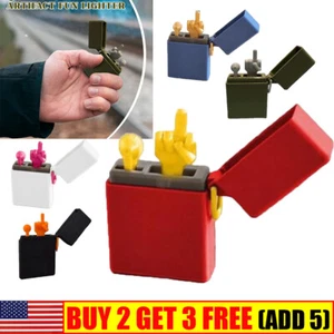 Funny Middle Finger Lighter, 3D Printed Middle Finger Lighte Prank Gifts - Picture 1 of 13