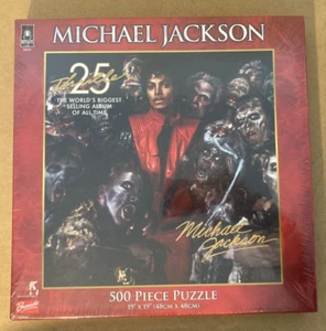 Michael Jackson Thriller 25 Artwork Jigsaw 500 Pieces Puzzle STILL SEALED 2011 - Picture 1 of 8