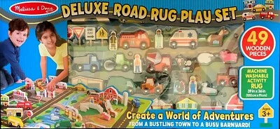 Juego de alfombra de carretera Melissa & Doug Kids Deluxe Foto 1 de 4