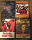 4 DVDs Tales Of Frankenstein Curse Of The Voodoo Horror Hospital Tower Of Evil