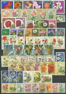 Worldwide Flora ☀ CTO / Used lot 2 Scans - Picture 1 of 2